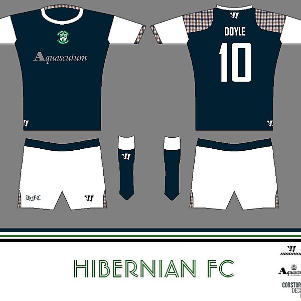 Hibernian FC Aquascutum Home