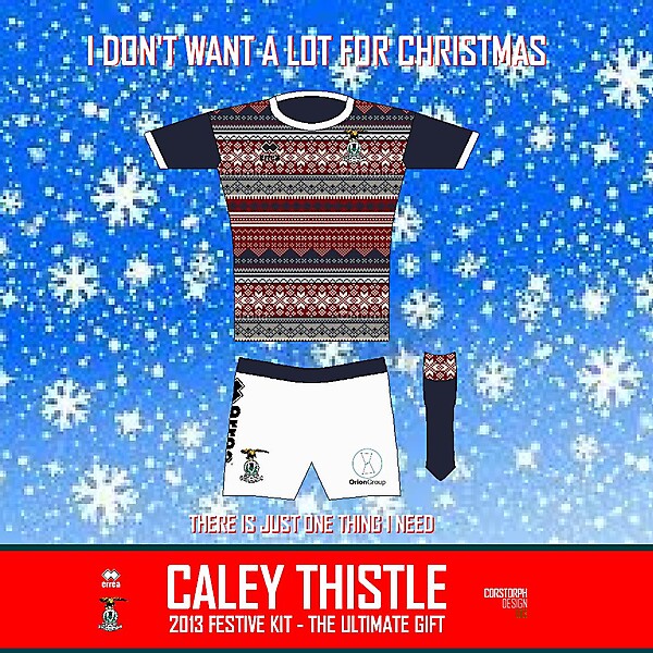 Inverness Caledonian Thistle Festive Kit 2013/14