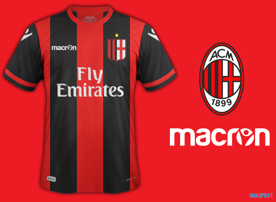 Ac Milan Home Fantasy Kit