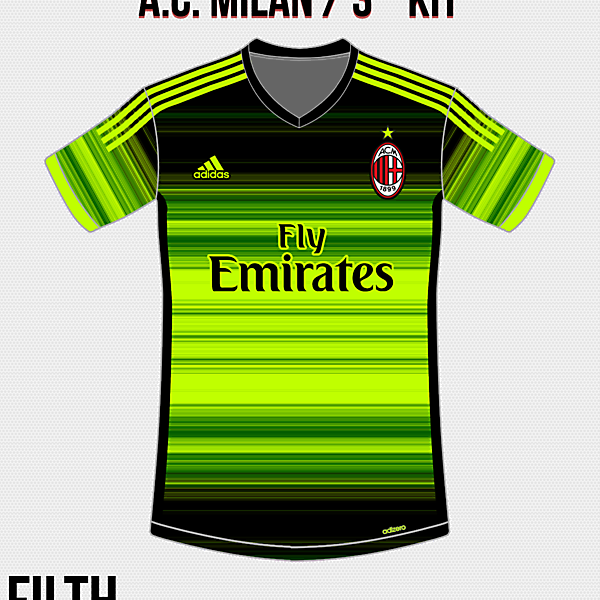 A.C. Milan Third Kit