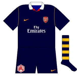 Arsenal 50s throwback set