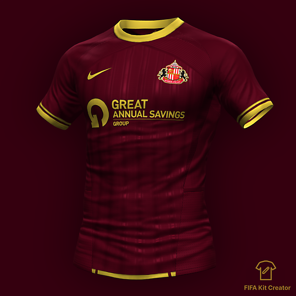 AFC Sunderland x Nike / Away / Concept