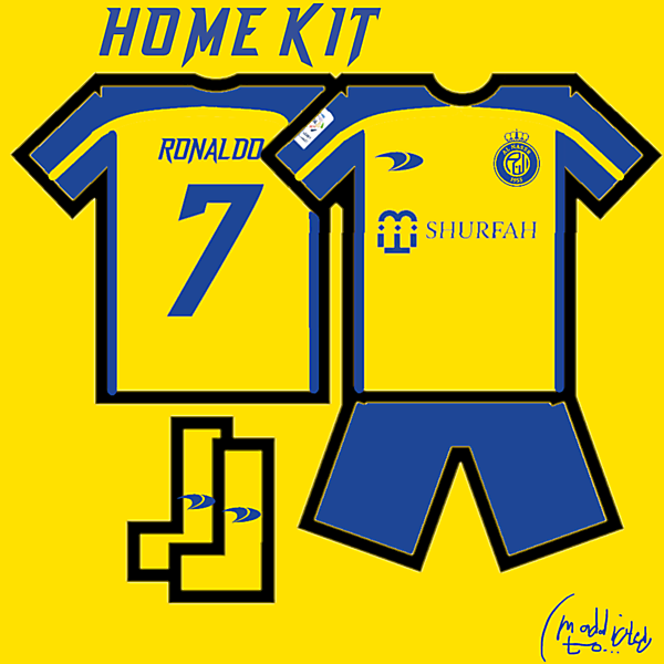 Al Nassr // Home Kit