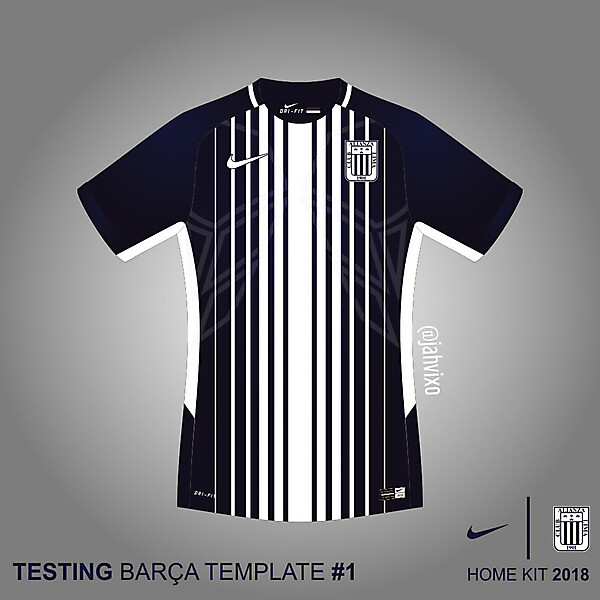 Alianza Lima Nike 2018 Barca #1