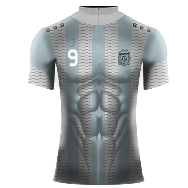 Argentina home jersey (Futuristic)