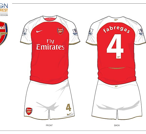 Fantasy Arsenal Football Kit