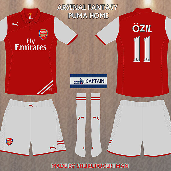 Arsenal Fantasy Puma Home