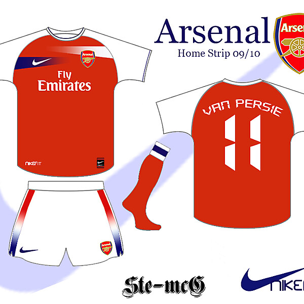 Arsenal Home strip