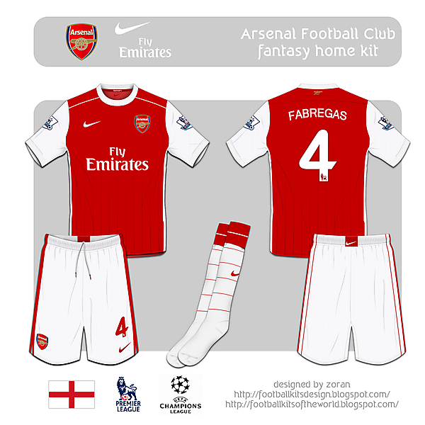 Arsenal F.C. fantasy home