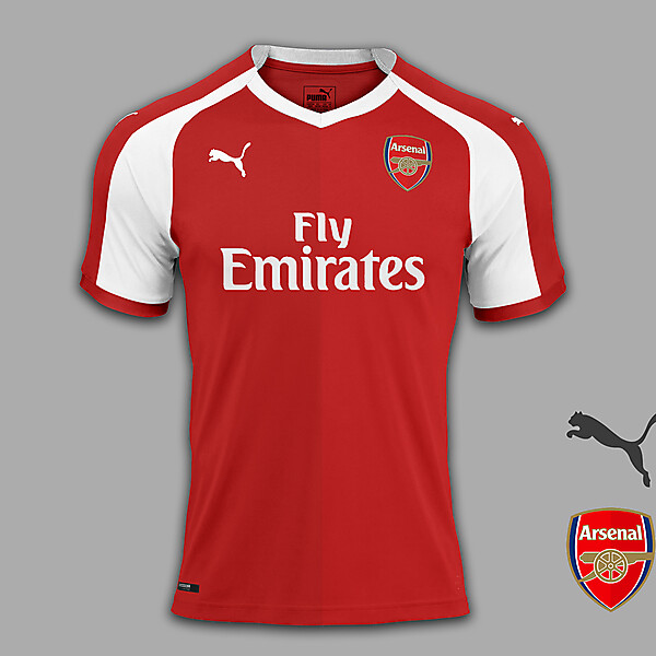 Arsenal home concept.