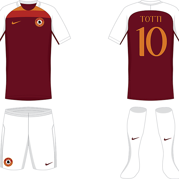 AS Roma - Home kit