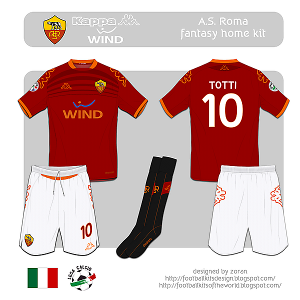 A.S. Roma fantasy home