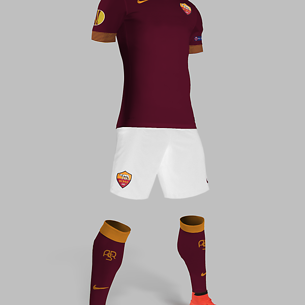 AS Roma Home Kit Design