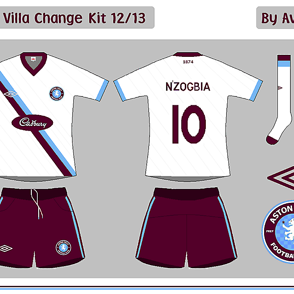 Aston Villa First & Change Kits