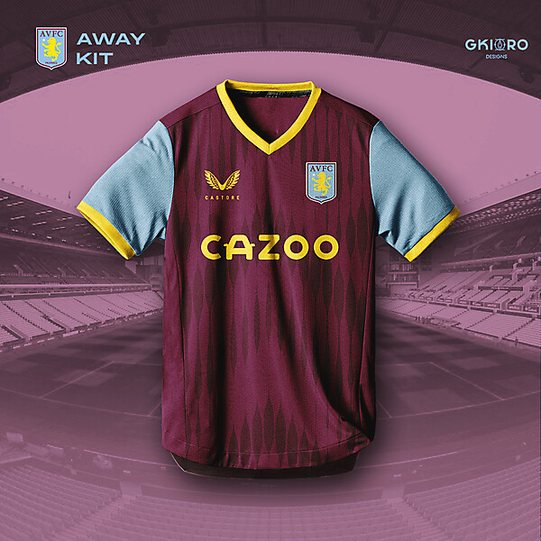 Aston villa home kit concept 