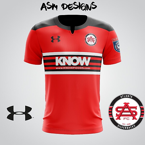 Atlanta Silverbacks 2018 Home Kit