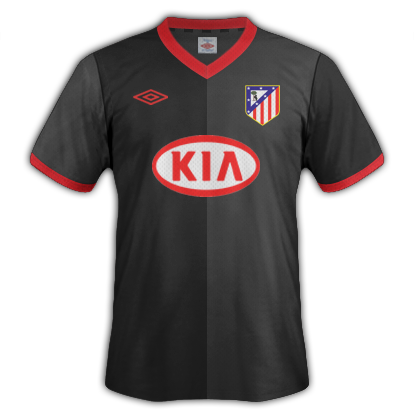 Atletico de Madrid fantasy kits with Umbro