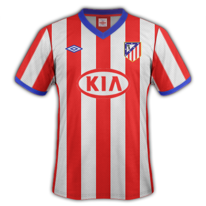 Atletico de Madrid fantasy kits with Umbro