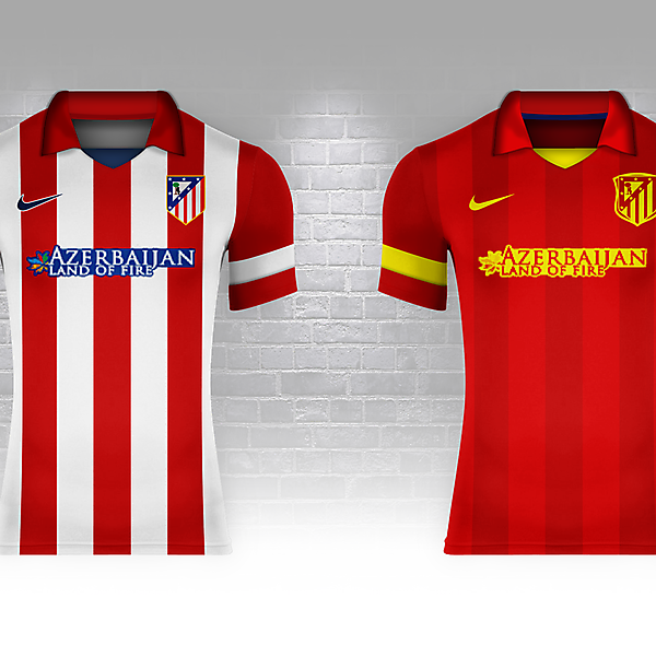 Atlético Madrid as Spain (Fantasy Nike World Cup Campaign)