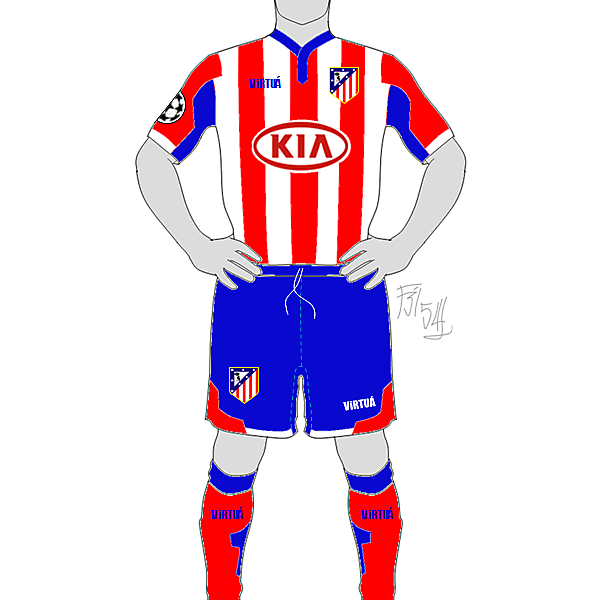 ATLETICO MADRID HOME by F3154L