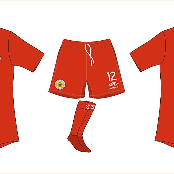 Bahrain home by Umbro (WC Competition)