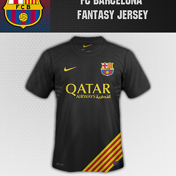 FC BARCELONA FANTASY THIRD JERSEY