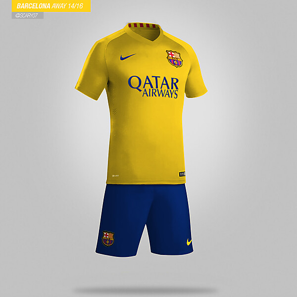 Barcelona - Away 15/16