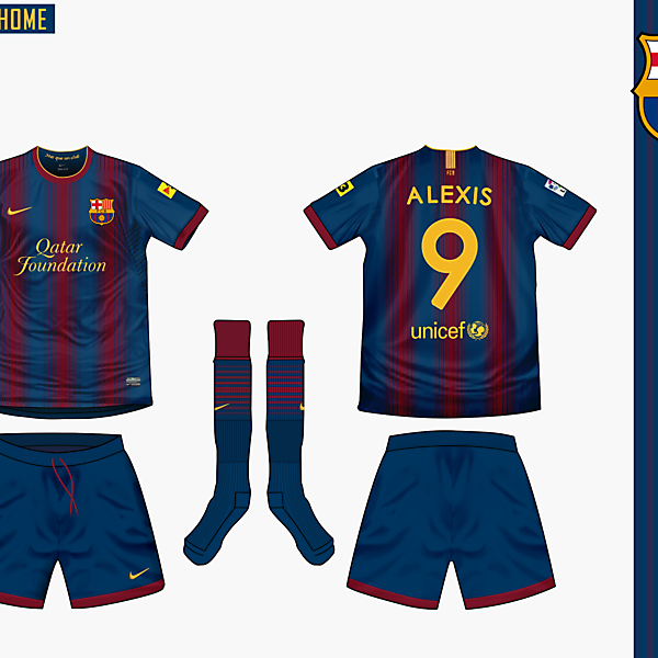 Barcelona Home Nike 2012/13