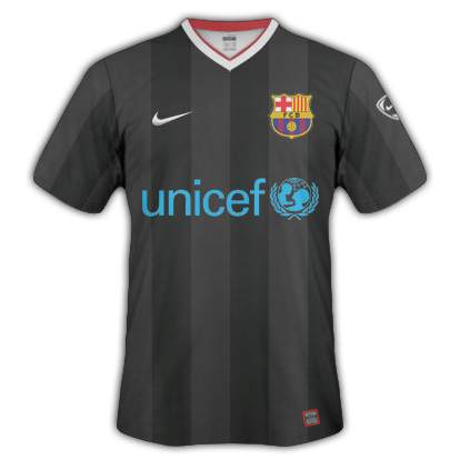 Barcelona away shirt 