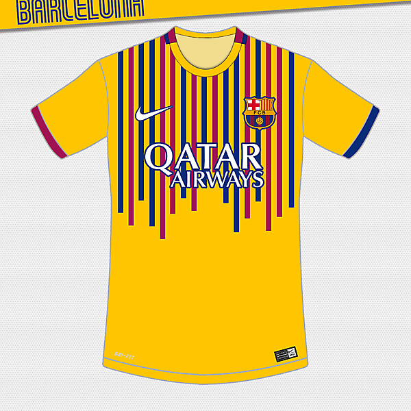 Barcelona Away Design