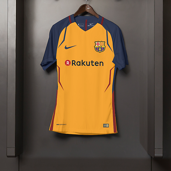 Barcelona Away Kit Nike