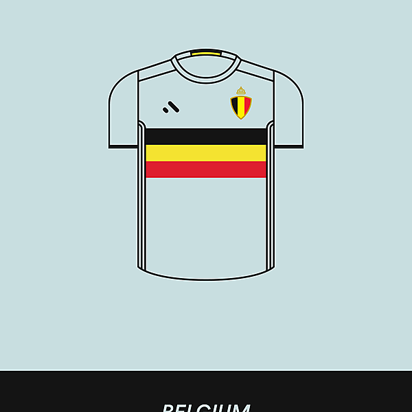 Belgium - Away / Minimalist