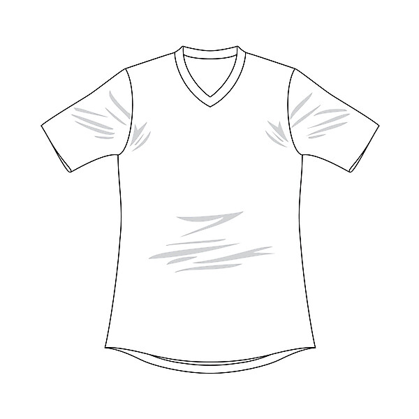 Blank shirt template