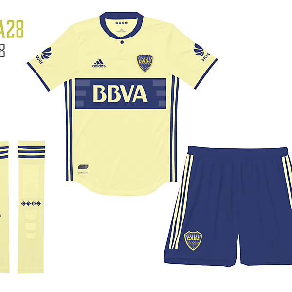 Boca Jrs Away Kit Adidas