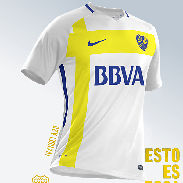 Boca Jrs Away Kit Nike