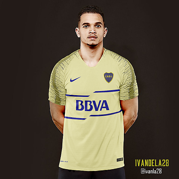 Boca Jrs Away Kit Nike