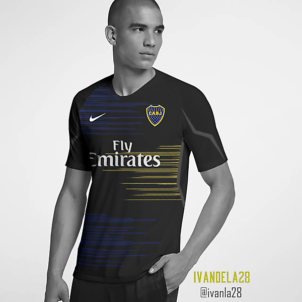 Boca Jrs Global Third Kit Nike