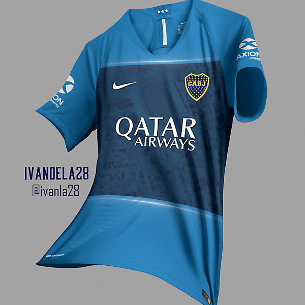 Boca Jrs Global Third Kit Nike