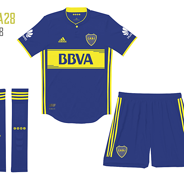 Boca Jrs Home Kit Adidas