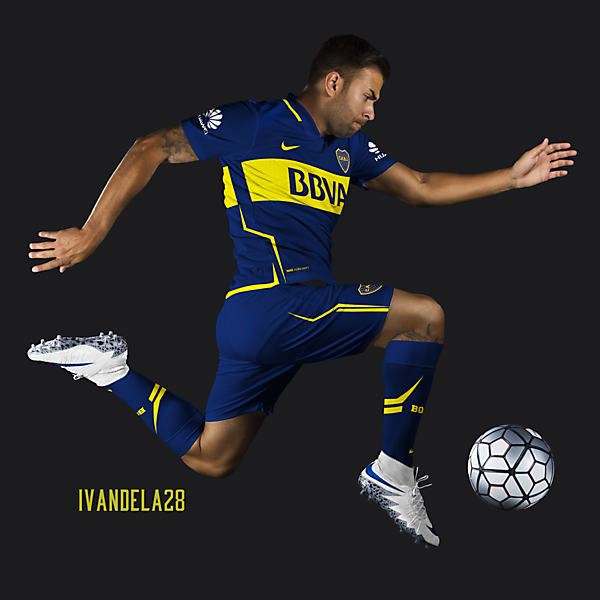 Boca Jrs Home Kit Nike