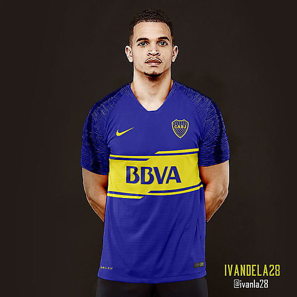 Boca Jrs Home Kit Nike