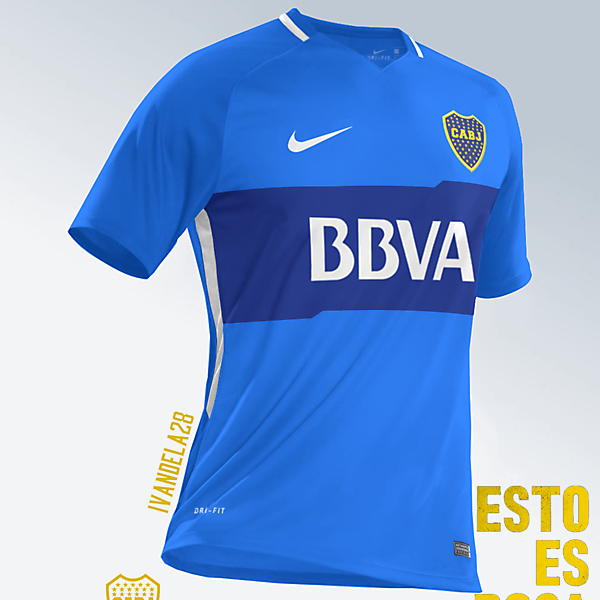 Boca Jrs Third Kit Nike v2