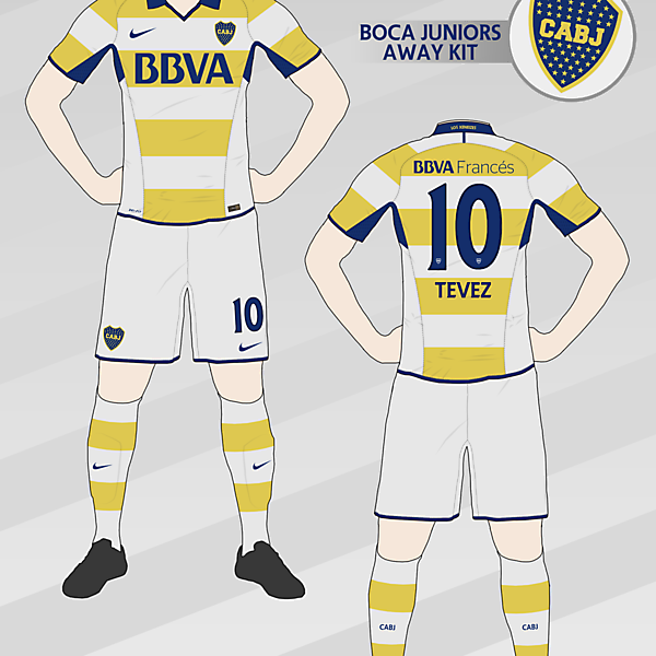 Boca Juniors Away Kit