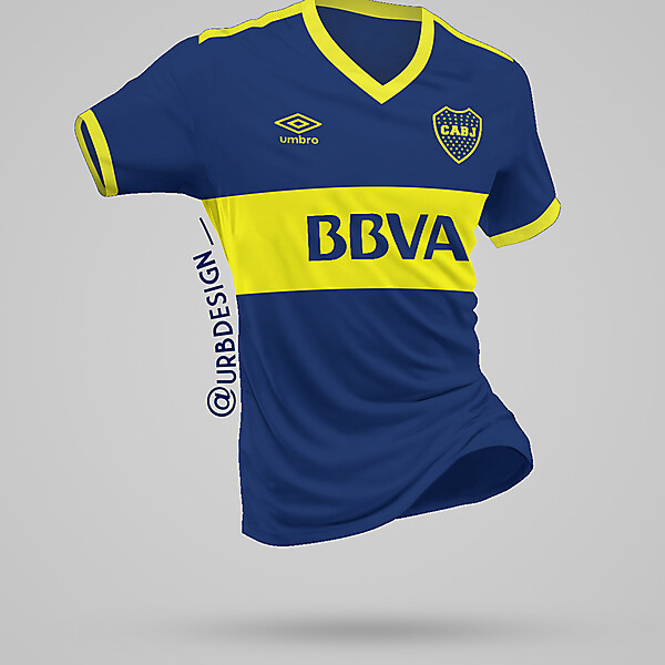 Boca Juniors Home by Umbro