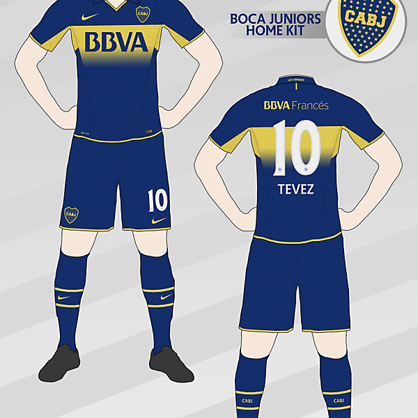 Boca Juniors Home Kit