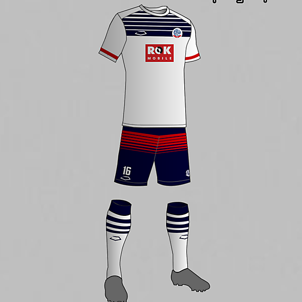 Bolton Wanderers (England) Home Kit 2016