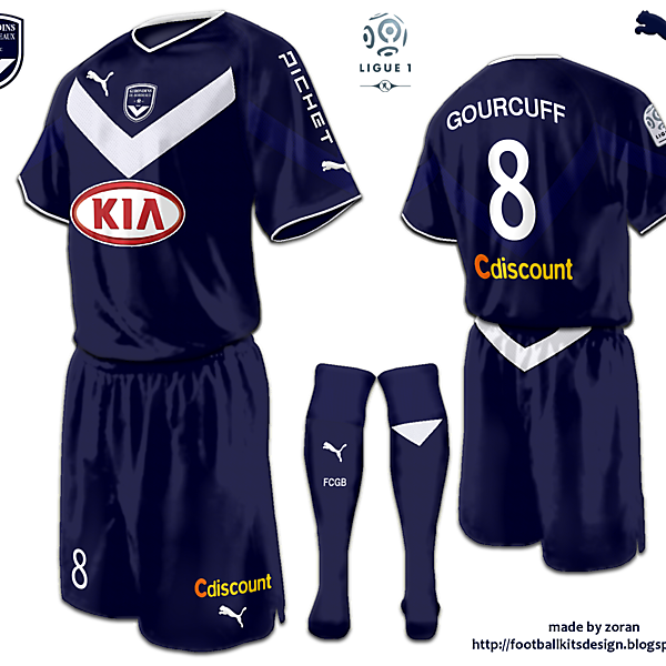 FC Girondins de Bordeaux fantasy home