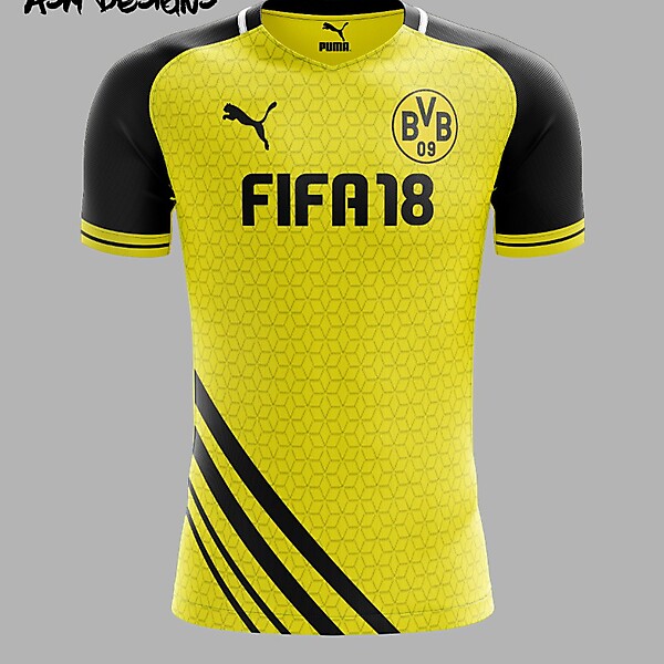 Borussia Dortmund Puma 2018 Home Kit