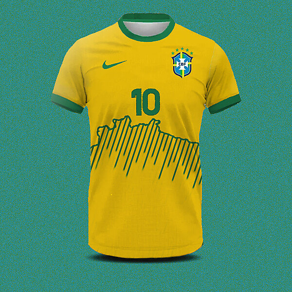Brazil home shirt concept