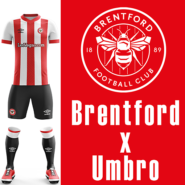 Brentford Home Umbro